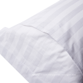 Hotel Guestroom Linen Set 3cm Stain Stripe Cotton Pillowcase